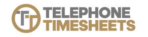 Telephone Timesheets Logo Landscape